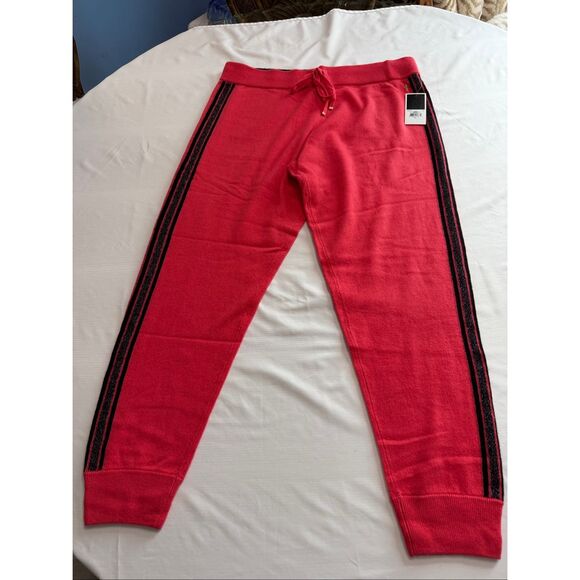 NWT Juicy Couture Black Label Teaberry Cashmere Jogger Pants Size XL New - Picture 2 of 11